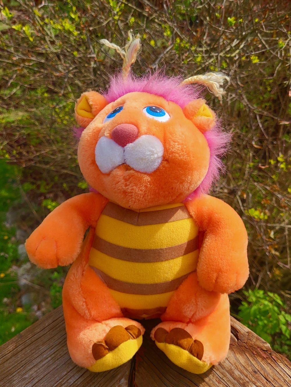 Vintage Wuzzles 12” Bumblelion Plush - 1984 Hasbro- Incredible Condition!!!